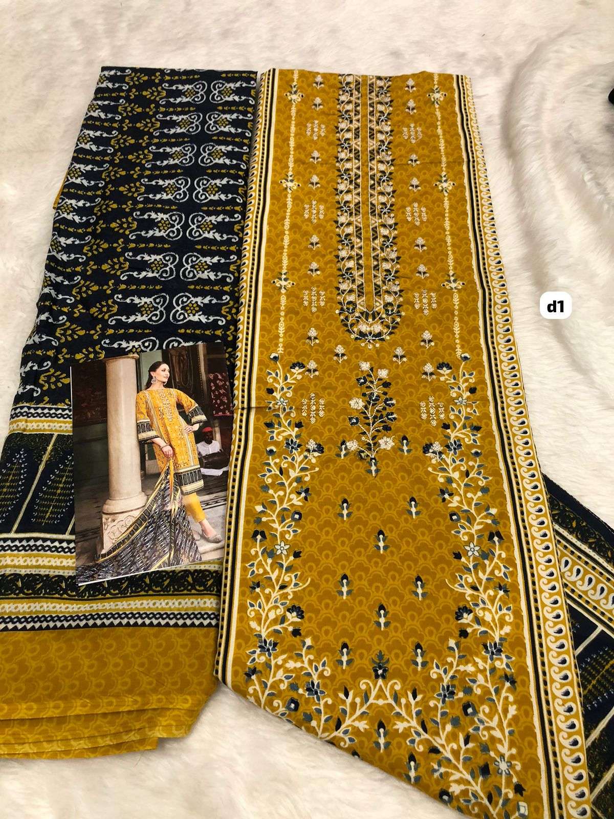 Falah Premium Cotton Collection code : 30380 by Falah Designer Suits